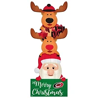 Carolina Hurricanes 31'' Santa Stack Leaner