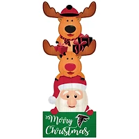 Atlanta Falcons 31'' Santa Stack Leaner