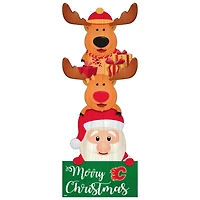 Calgary Flames 31'' Santa Stack Leaner