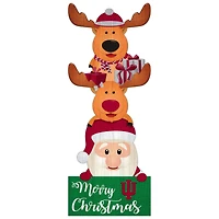 Indiana Hoosiers 31'' Santa Stack Leaner