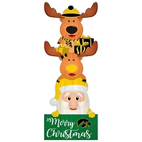 Iowa Hawkeyes 31'' Santa Stack Leaner
