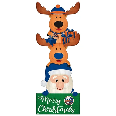 New York Islanders 31'' Santa Stack Leaner