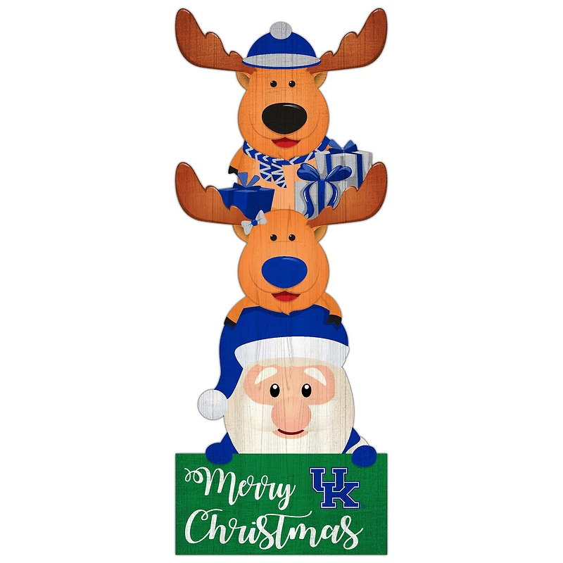 Kentucky Wildcats 31'' Santa Stack Leaner