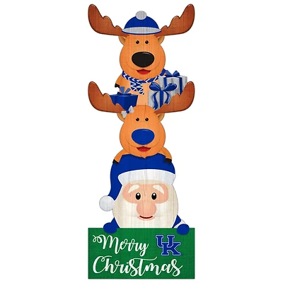 Kentucky Wildcats 31'' Santa Stack Leaner