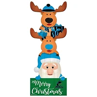 Miami Marlins 31'' Santa Stack Leaner