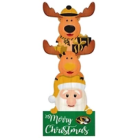 Missouri Tigers 31'' Santa Stack Leaner