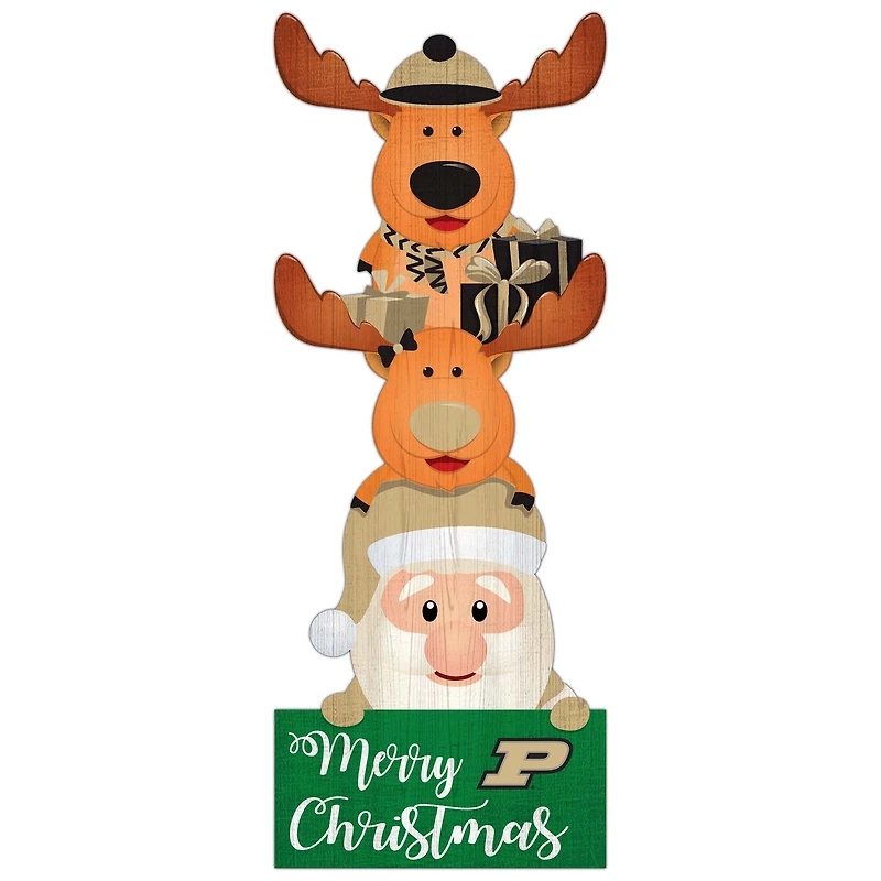 Purdue Boilermakers 31'' Santa Stack Leaner