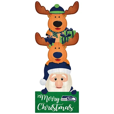 Seattle Seahawks 31'' Santa Stack Leaner