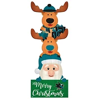 San Jose Sharks 31'' Santa Stack Leaner