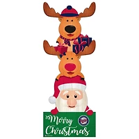 Minnesota Twins 31'' Santa Stack Leaner