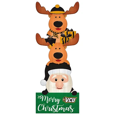 VCU Rams 31'' Santa Stack Leaner