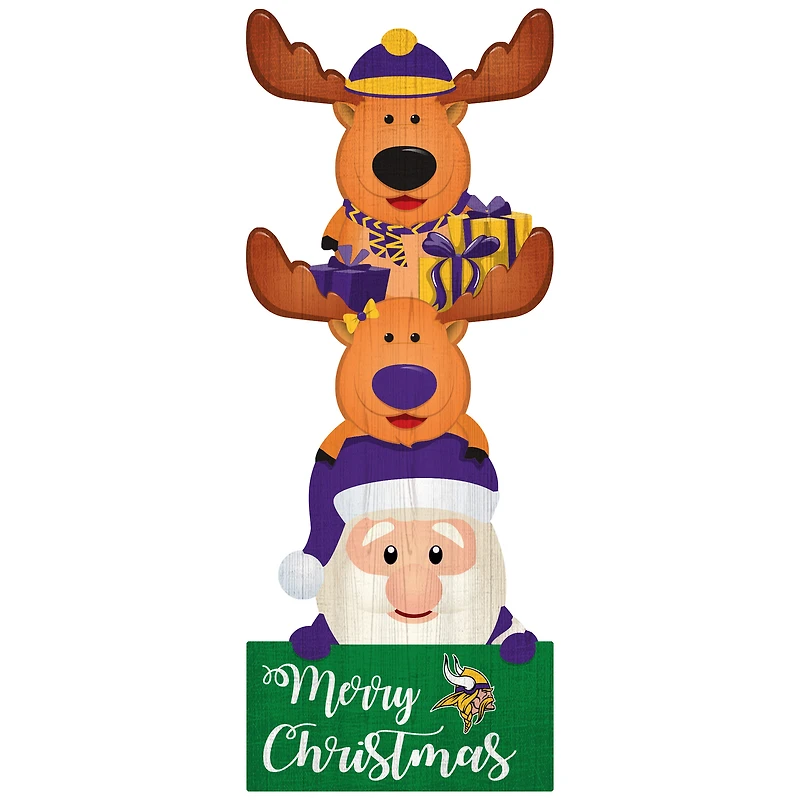 Minnesota Vikings 31'' Santa Stack Leaner