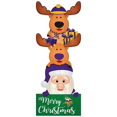 Minnesota Vikings 31'' Santa Stack Leaner