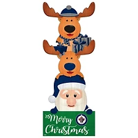 Winnipeg Jets 31'' Santa Stack Leaner