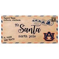 Auburn Tigers 6'' x 12'' Letter to Santa Sign