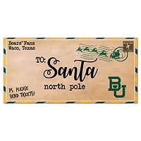 Baylor Bears 6'' x 12'' Letter to Santa Sign