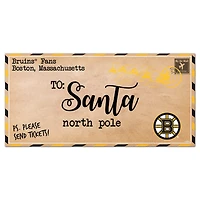 Boston Bruins 6'' x 12'' Letter to Santa Sign