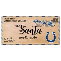 Indianapolis Colts 6'' x 12'' Letter to Santa Sign
