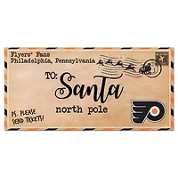 Philadelphia Flyers 6'' x 12'' Letter to Santa Sign