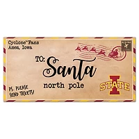 Iowa State Cyclones 6'' x 12'' Letter to Santa Sign