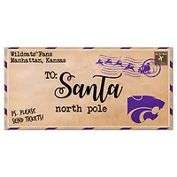 Kansas State Wildcats 6'' x 12'' Letter to Santa Sign