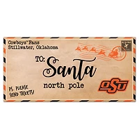 Oklahoma State Cowboys 6'' x 12'' Letter to Santa Sign
