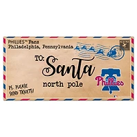 Philadelphia Phillies 6'' x 12'' Letter to Santa Sign