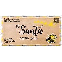Wichita State Shockers 6'' x 12'' Letter to Santa Sign