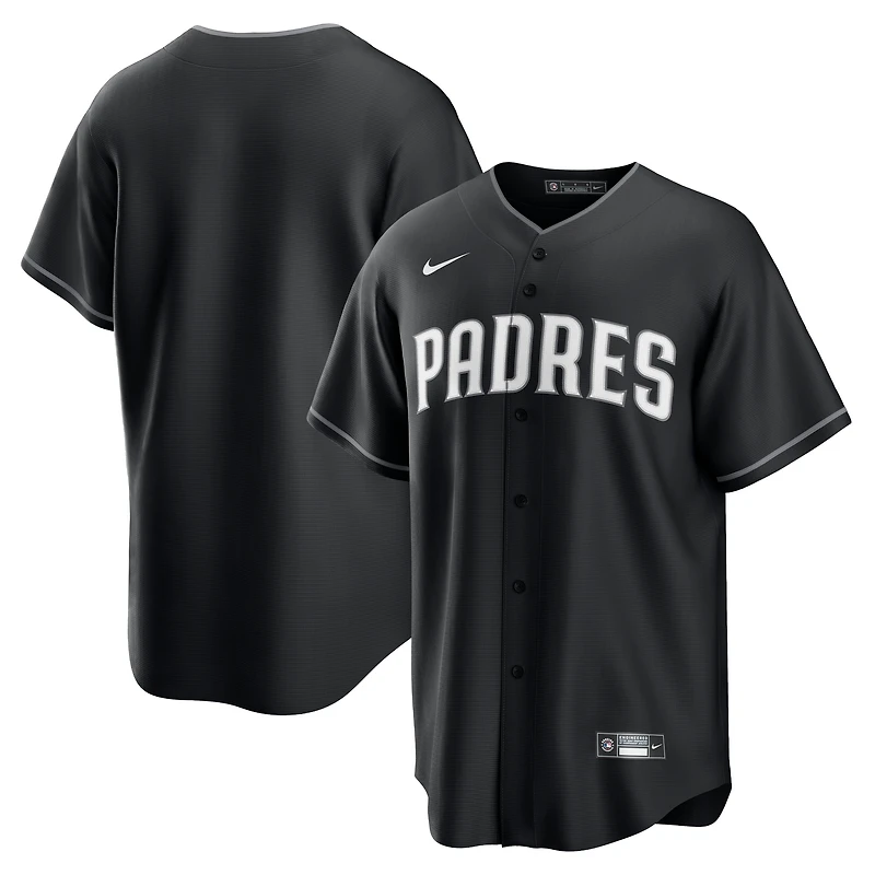 Men's Nike Black San Diego Padres Replica Jersey