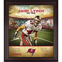 John Lynch Tampa Bay Buccaneers Framed 15" x 17" Hall of Fame Career Profile Collage