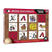 Arizona Diamondbacks Licensed Memory Match Game