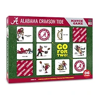 Alabama Crimson Tide Licensed Memory Match Game