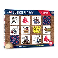 Boston Red Sox Licensed Memory Match Game