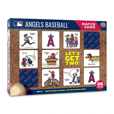 Los Angeles Angels Licensed Memory Match Game