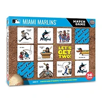 Miami Marlins Licensed Memory Match Game
