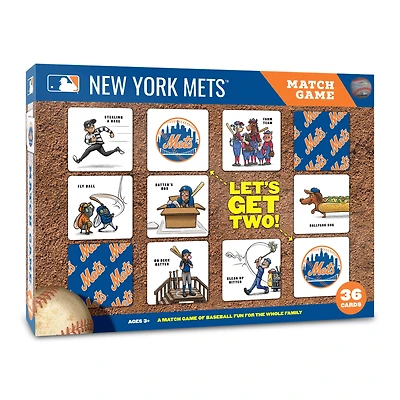 New York Mets Licensed Memory Match Game