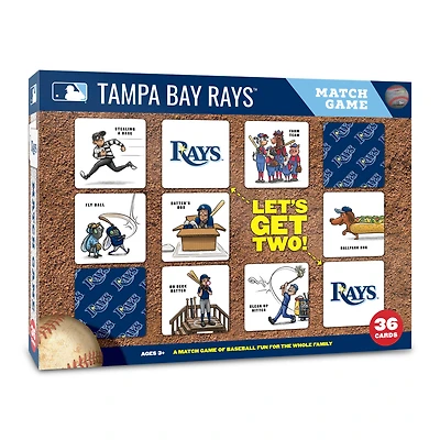Tampa Bay Rays Licensed Memory Match Game