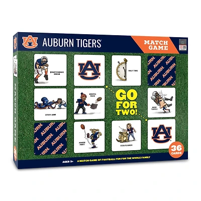 Auburn Tigers Licensed Memory Match Game