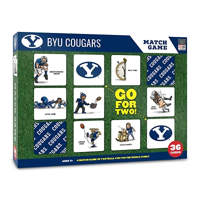 BYU Cougars Licensed Memory Match Game