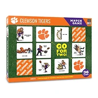 Clemson Tigers Licensed Memory Match Game