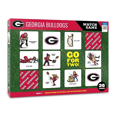 Georgia Bulldogs Licensed Memory Match Game