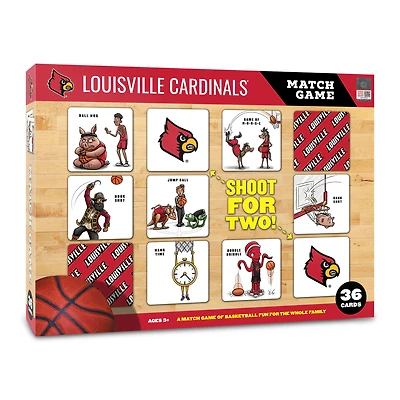 Louisville Cardinals Licensed Memory Match Game
