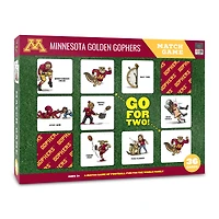 Minnesota Golden Gophers Licensed Memory Match Game