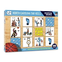 North Carolina Tar Heels Licensed Memory Match Game