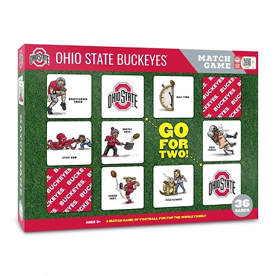 Ohio State Buckeyes Licensed Memory Match Game