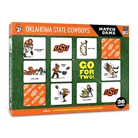 Oklahoma State Cowboys Licensed Memory Match Game