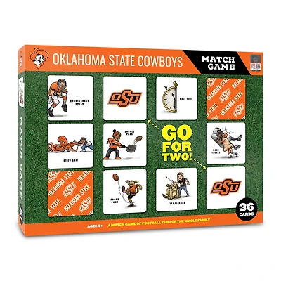 Oklahoma State Cowboys Licensed Memory Match Game