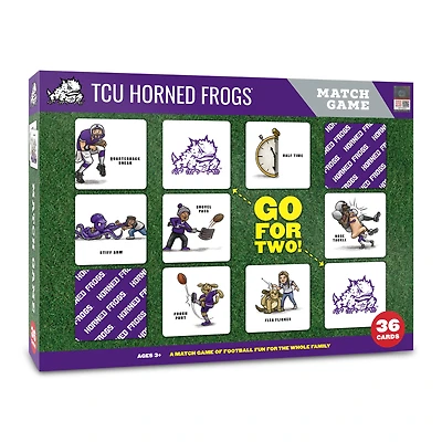 TCU Horned Frogs Licensed Memory Match Game