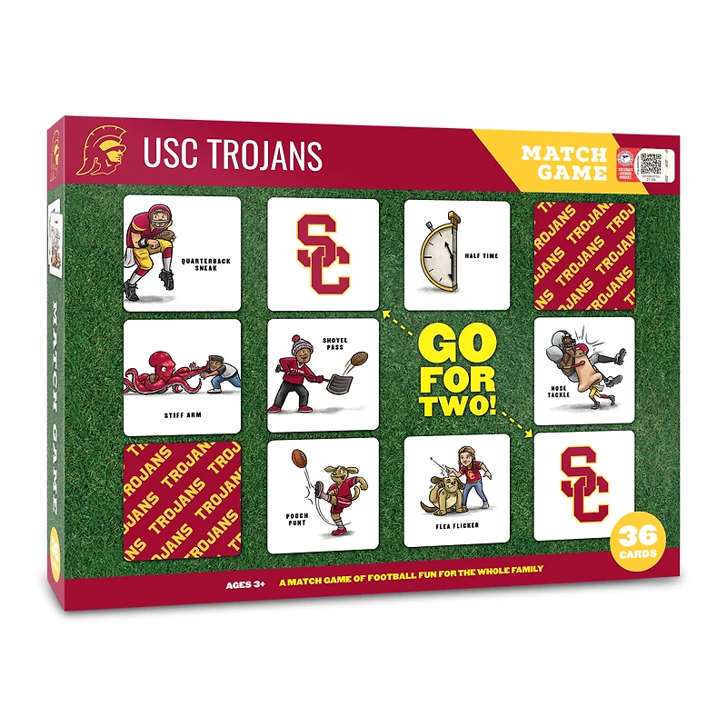 USC Trojans Licensed Memory Match Game