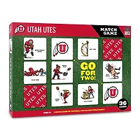 Utah Utes Licensed Memory Match Game